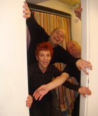 19. Dezember 2008, Galerie Nord, Auftritt an Kunsttausch-Ausstellung